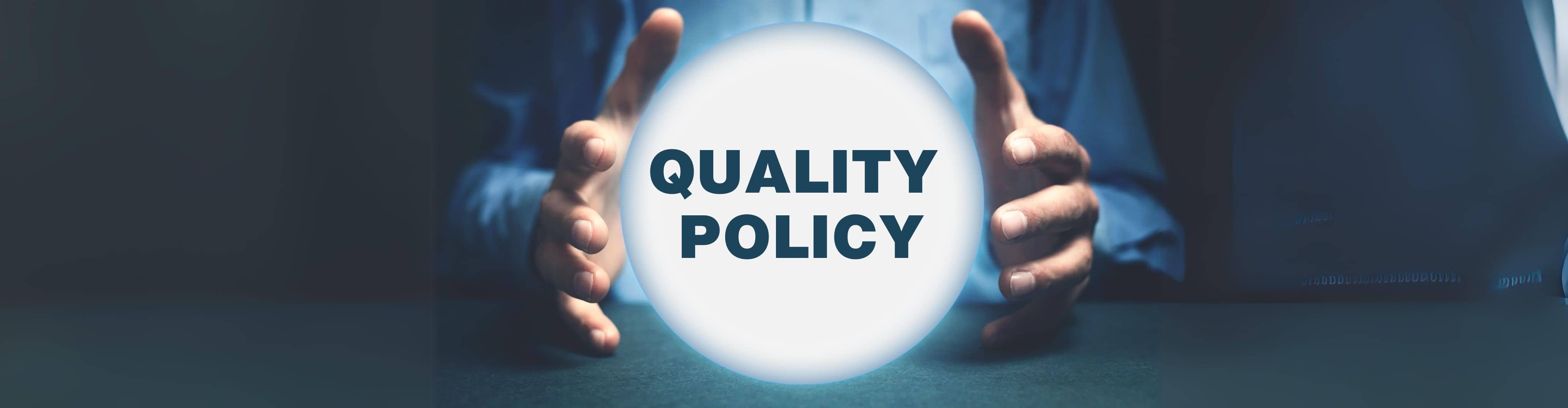 Quality Policy Page Banner